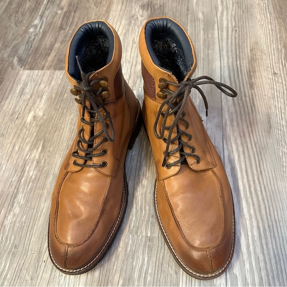 Thomas & Vine Men's Brown Chukka Ankle Boots Size 10 Lace-Up Casual - Picture 1 of 10